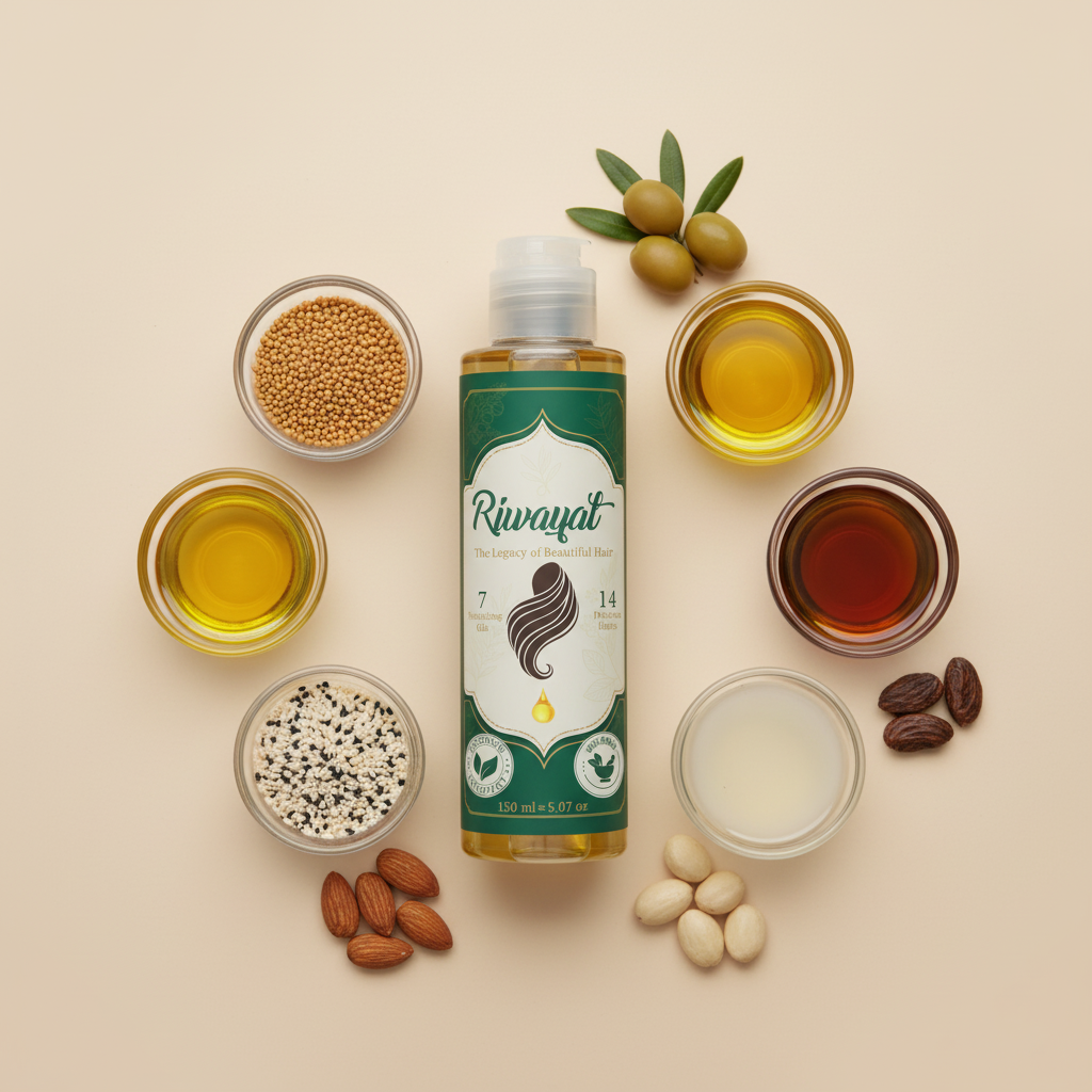 Organic Hair Oil Plus+